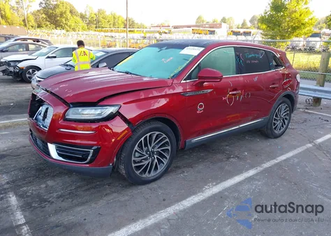 2019 Lincoln Nautilus Reserve z USA, uszkodzony, nr VIN 2LMPJ8LP3KBL30929